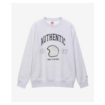 카파 페달 투 더 메탈 그래픽 스웨트셔츠 라이트그레이 P224DUFSA02LG1