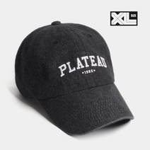 빅사이즈 볼캡 XL PLATEAU DENIM CAP BLACK