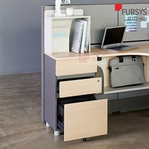 퍼시스서랍장 3단 사이드 책상확장 보조 서랍 SC342T, WWGYM