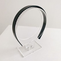 3cm폭 블랙 플라스틱 이빨 헤어밴드 행사 피켓 머리띠 부자재 헤어악세사리 만들기 재료