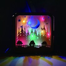 이야기 조명상자 시골 풍경