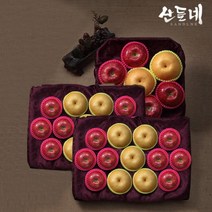 [산들네] 사과배 혼합 알뜰세트, 4. 사과 선물세트 명품 2호(5kg/18과내)