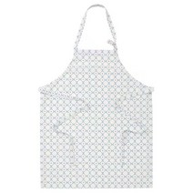 이케아 이나마리아 앞치마 패턴블루 69x85 cm, 1개
