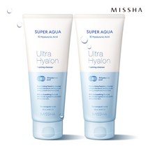 미샤 (1+1) 수퍼 아쿠아 울트라 히알론 클렌징 폼(포밍 클렌저) 200ml, 1개