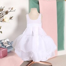 오월한복 여아 한복 소품 2단 볼륨 캉캉 속치마
