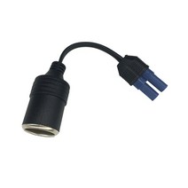 피트인 EC5 전원 케이블 시거잭 네비 블랙박스 가정용 12v, EC5변환시거잭