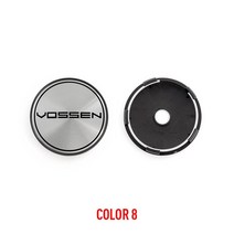 휠캡4개/몫 60MM VOSSEN 자동차 휠 센터 허브 캡 엠 블 럼 배지 로고 레이블 스타일링 액세서리, 08 COLOR 8