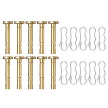 MTD Cad 제설기용 교체용 전단 핀 키트 738-04124A - 전단 핀 및 코터 핀 714-04040 Troy Bilt Craftsman 2단계 3단계 제설기 제설기 잔디, 1