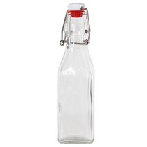 스윙병 더치커피 과일청 오일 소스 음료 저장 유리 병, 1000ml