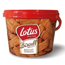 로투스 잼 비스킷 스프레드 비스코프 커피 쿠키 카페 8kg
