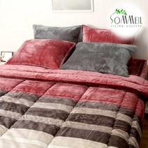 [쏘메일] S 스케일 밍크극세사 이불베개세트-EN9H111-12