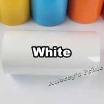 평판프레스 열전사무료 배송 30cm x 100cm (12 "x PVC 열전달 비닐 열 프레스 기계 절단 플로터 커터, 01 White