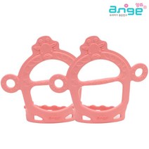 앙쥬 손목 기린 치발기, 1단계(0~6개월), 레드+레드