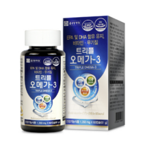 종근당건강 - 트리플 오메가3 1350mg x 60캡슐, 1350mg 60캡슐, 1개