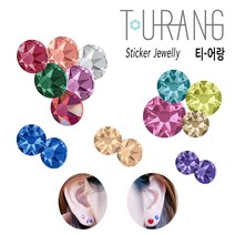붙이는귀걸이 티어랑 6mm 25종 시리즈
