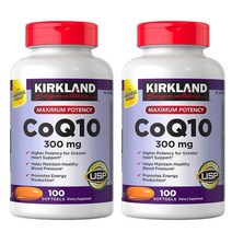 커클랜드 코큐텐 코엔자임Q10 300mg 100정 x2통