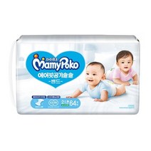 마미포코 에어핏 공기솔솔 밴드 2단계 소형 공용 64매 1팩, 단품