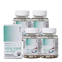 휴나인 레몬밤 민들레 추출 복합물 60 정, 60정, 4개