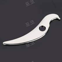 스테인레스 그라스톤 근막이완 도구 IASTM 연부조직가동술 헬스 괄사 승모근 스트레칭 안마, E