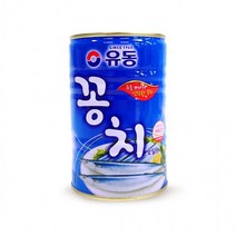 유동 꽁치보일드400g/ 생선통조림/ 김치찌개 조림반찬, 유동 꽁치통조림400g