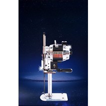 섬유 가죽 전기 커팅기 옷감 재단기 헝겊 수직 절단, 8인치 1080와트 컷 1-16 cm