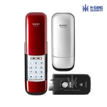 혜강씨큐리티 RB101 디지털도어락 번호키 보조키 현관키 도어록, RB101 실버 / B구역 설치의뢰