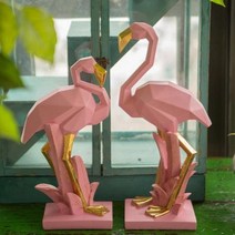 바보사랑 4A136 황금부리 핑크학 세트.나린아토