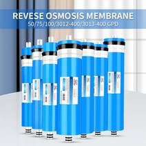 가정 부엌 역삼 투 RO 막 5075100125400GPD 보충 물 시스템 여과기 정수기 마시는 처리