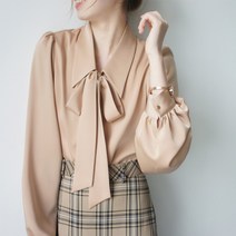 유퀴즈 123회 김고은 블라우스 리본 초롱 소매 셔츠 옷