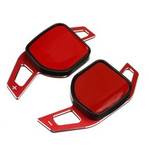 패들 시프트 쌍스티어링 휠 쉬프터 패들 시프트 익스텐션 아우디 A1 S1/A3 S3 RS3/A4 S4 RS4/A5 S5/A6 S6/A, 02 Red