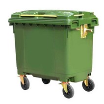 100리터쓰레기통 휴지통 흡연실 분리수거 스텐 야외, 660L-그레이