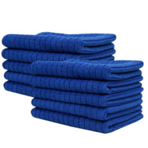 크린아이 바둑 극세사 행주 블루, 30개