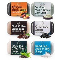 O Naturals 오내추럴스 천연 블랙 비누 113g 6개입
