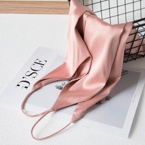 여름 탑 여성 캐미 실크 새틴 탱크 캐미솔 민소매 조끼