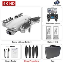 촬영용 드론 헬리 캠 낚시 셀카 l900 pro 5g wifi gps 4k, 1-4k2b