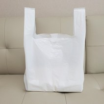 백색무지 배달봉투 무인쇄포장봉지 소 중 대 [100장], 100개, 20L