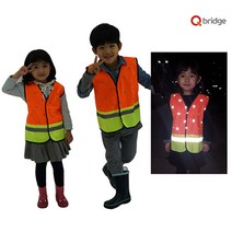 KC인증 아이가드큐 안전조끼 어린이조끼 아동조끼 반사조끼 M, 단품