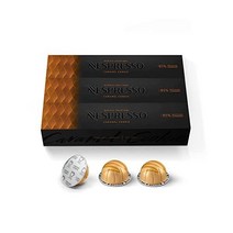 Nespresso 캡슐 VertuoLine 바리스타 향 팩 마일드 로스트 30수 커피 포드 추출 7.77온스 VERTUOLINE만 해당, 캐러멜 쿠키