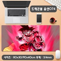 YN 드래곤볼 마우스패드 장패드 모음 게이밍 사무용 캐릭터 손오공 배지터 초사이언 피콜로 부루마 인조인간18호, 1개, 옵션74 드래곤볼 마우스패드 800x300mm