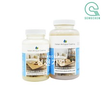 실카 수용성 엔틱 바니쉬 PRO (500ml), 반광(0W098G50), 투명, 1EA