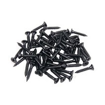 드림철물 피스 3mm 규격선택 흑색 100개 곽, 3X21/흑색/100개/곽