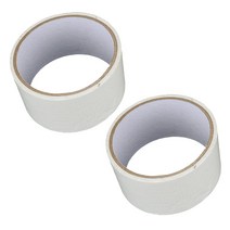 텐트 폴대 수리텐트 수선텐트수리키트 캐러밴 RV 캠핑 유리 섬유에 맞는 2 롤 5cm x 5m 흰색 헤비 듀티 천막 지붕 누수 수리 실란트 테이프