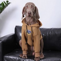 대형 개 옷 가을 겨울 스웨터 골든 리트리버 Doberman 래브라도 강아지 자켓 모자 셔츠 의류, [01] large dog 12, [01] Light Brown
