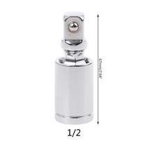 소켓 복스 렌치 복수 알 만능 공구 세트 1/4 "3/8" 1/2 "유니버설 조인트 세트 래칫 각도 바 소켓 어댑터 수동 및 공압 360 로터리, 67mm 1-2, 45-67mm