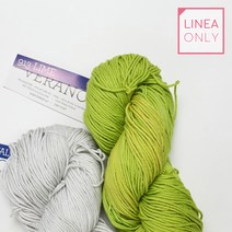 신색상 추가! 베라노 Verano 말라브리고 Malabrigo 100% 피마 코튼 최상급 면사 부드럽고 매끄러운 고급면사 리네아, 937 ALPACA METAL(new), 1개
