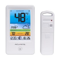 미국발송 아큐라이트 AcuRite Color Weather Station with Temperature Humidity and Forecast (00512)