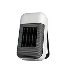 미니 온풍기 가정용 사무실 캠핑용 난방기 팬히터 휴대용 전기 히터 500W, 화이트
