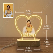 네온사인 무드등 간판 네온조명 led 카페 펍 술집 남편을위한 putuo 크리스마스 홈, 웜 라이트 베이스, dzace0003-t5