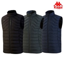 카파 남성용 경량 덕다운 조끼 KLDJ431MM
