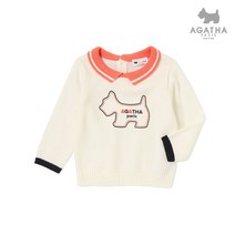 [아가타] 칼라블록니트카라티(AAST1S01_IV)